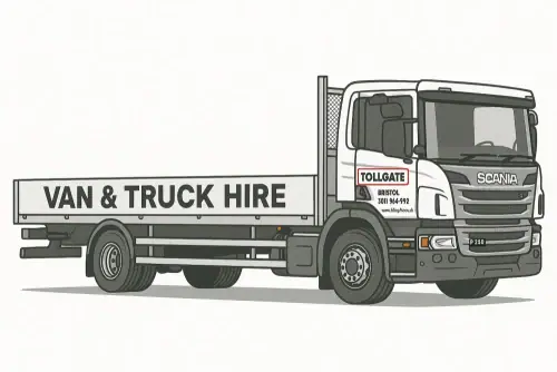 18 ton Drop Side Truck